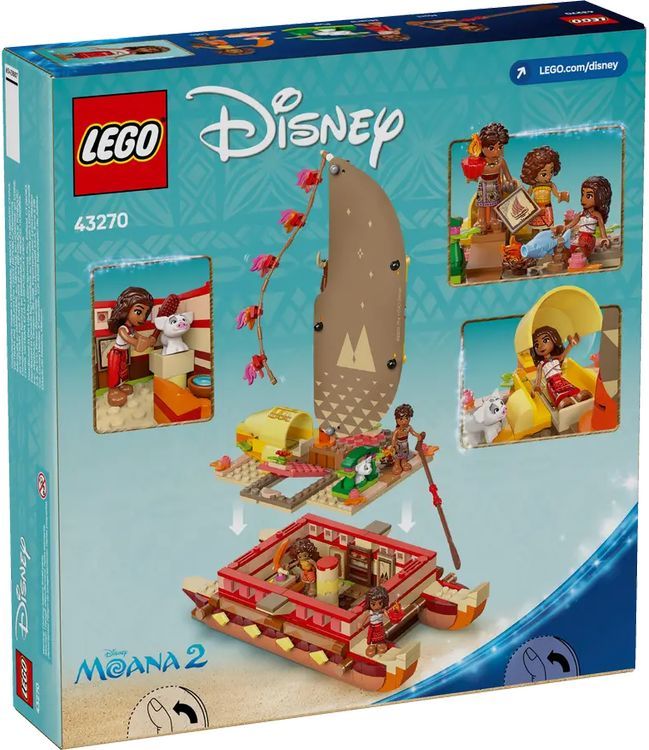 LEGO LEGO MOANA&#039;S ADVENTURE CANOE (43270)