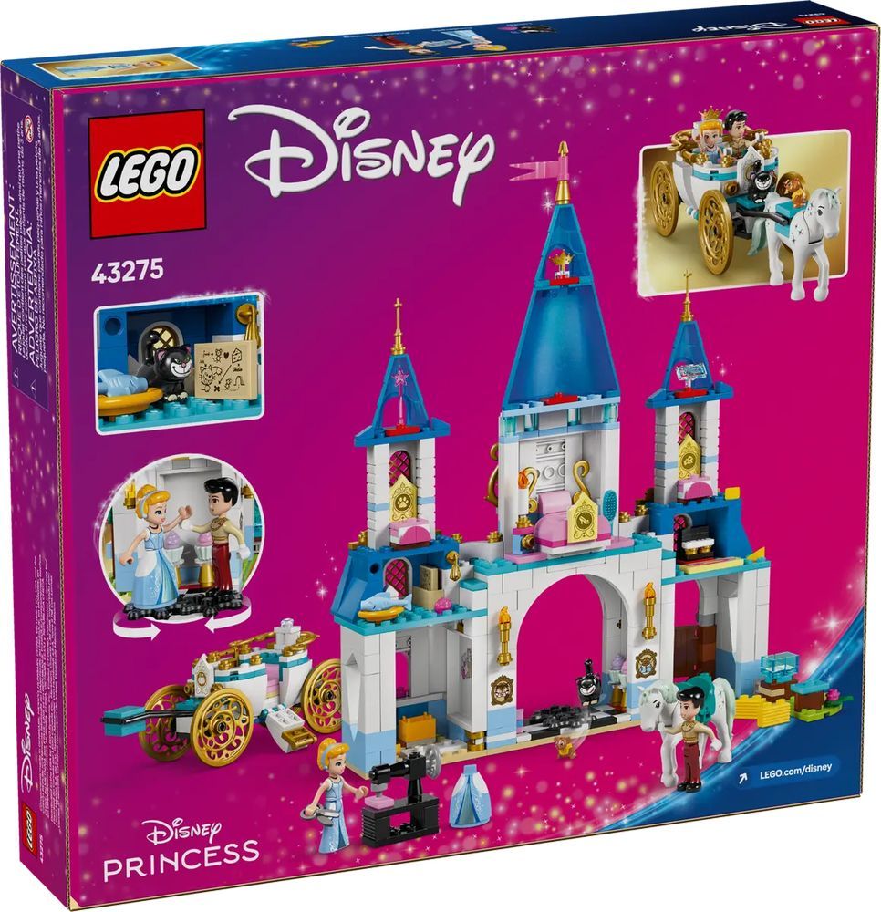 LEGO LEGO CINDERELLA&#039;S CASTLE - HORSE CARRIAGE (43275)