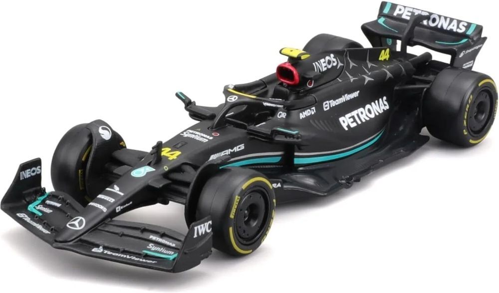 BBURAGO ΟΧΗΜΑ FORMULA 1 GEORGE RUSSELL ΜΕΤΑΛΛΙΚΟ ΑΝΤΙΓΡΑΦΟ 1:43 (18-38080)