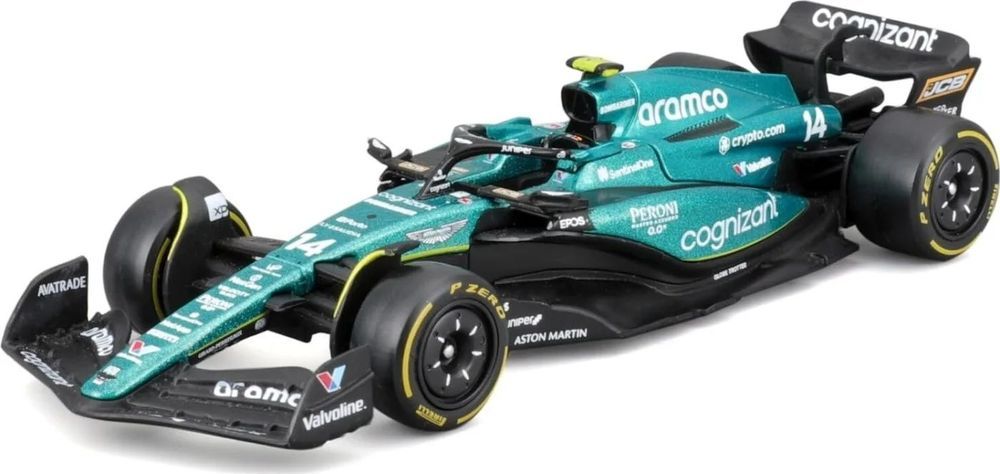 BBURAGO ΟΧΗΜΑ FORMULA 1 ASTON MARTIN AMR23 F1 TEAM ΜΕΤΑΛΛΙΚΟ ΑΝΤΙΓΡΑΦΟ 1:43 (18-38090)
