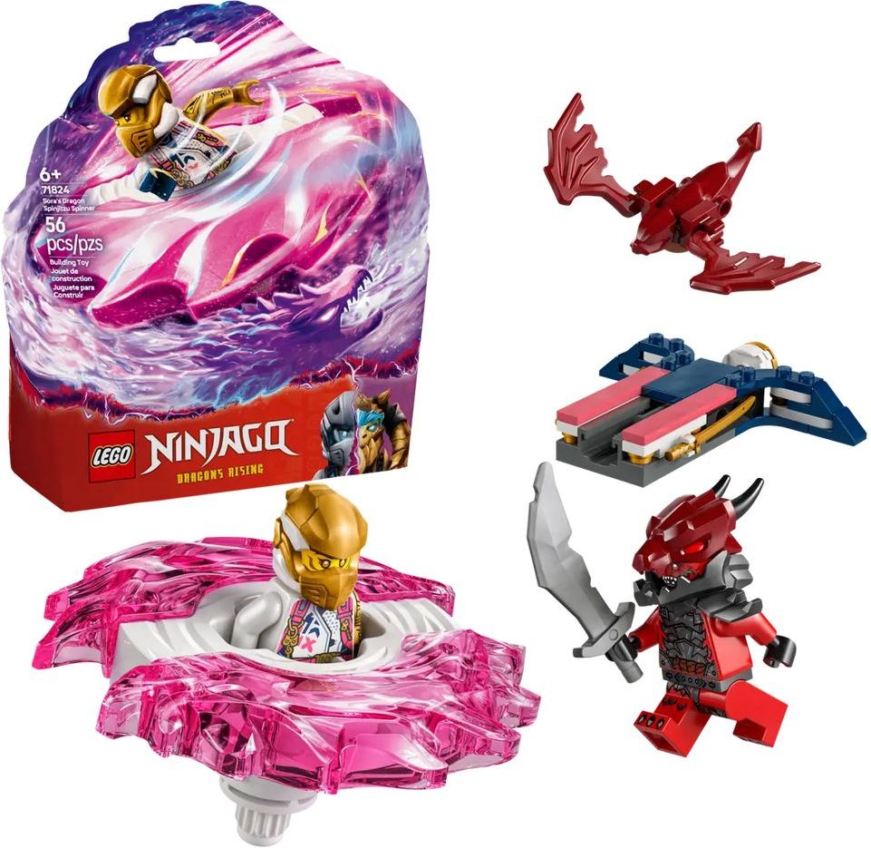 LEGO LEGO SORA&#039;S DRAGON SPINJITZU SPINNER (71824)