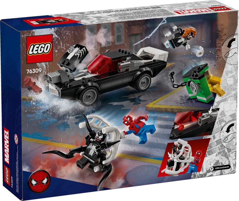 LEGO LEGO SPIDER-MAN VS. VENOM MUSCLE CAR (76309)