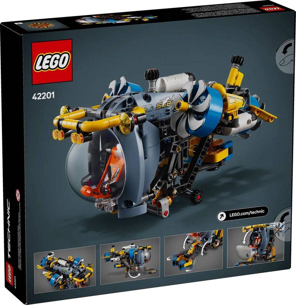 LEGO DEEP-SEA RESEARCH SUBMARINE (42201)