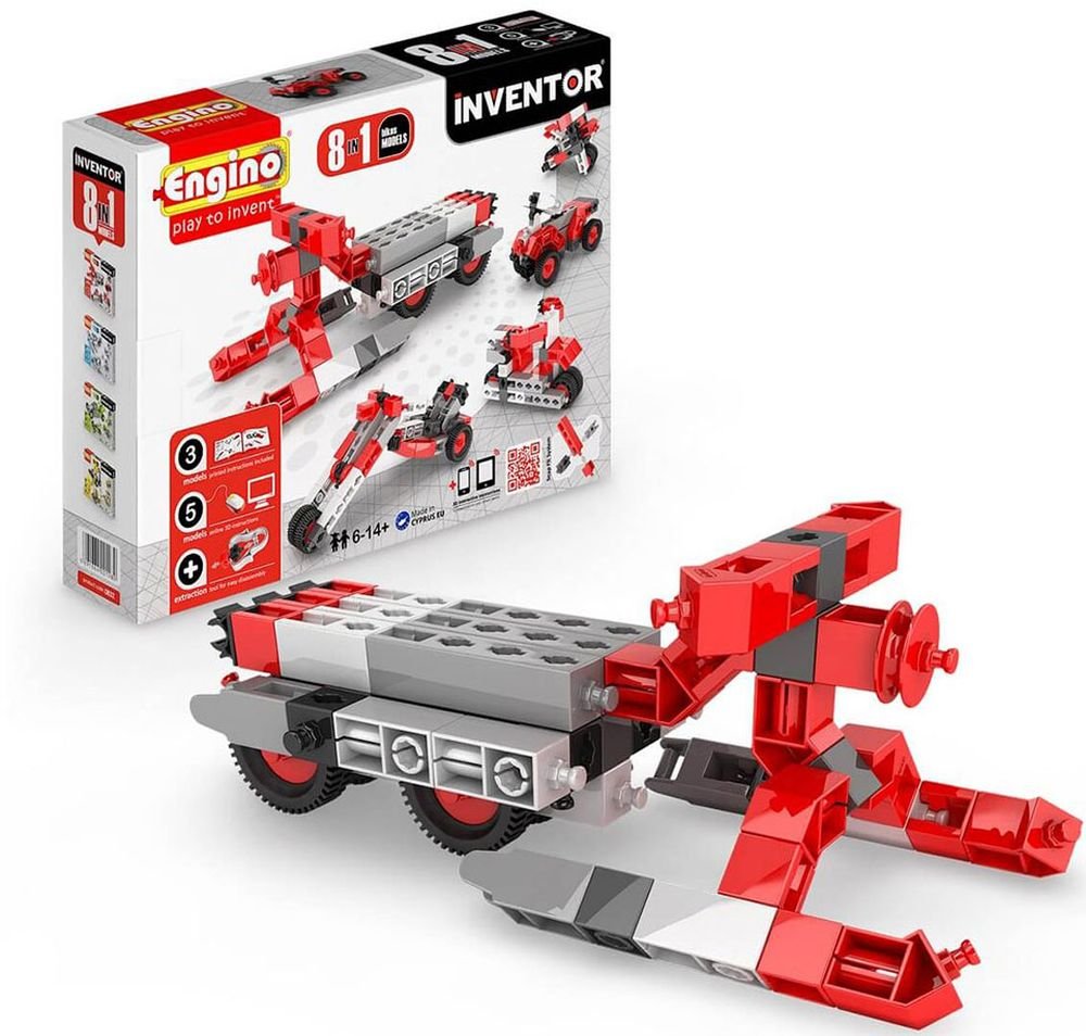 ENGINO ΜΟΤΟΣΥΚΛΕΤΕΣ ENGINO INVENTOR 8 IN 1