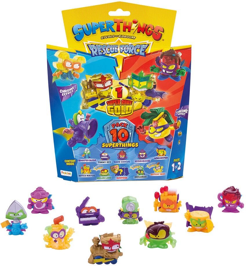 AS COMPANY ΦΙΓΟΥΡΕΣ SUPERTHINGS ΜΙΚΡΟΠΛΑΣΜΑΤΑ RESCUE FORCE BLISTER 9+1