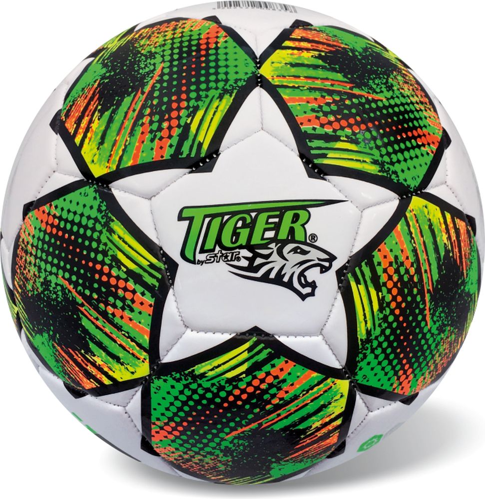 STAR TOYS ΜΠΑΛΑ ΠΟΔΟΣΦΑΙΡΟΥ MATCH LINE STARS FLUO ΠΡΑΣΙΝΟ - S.5