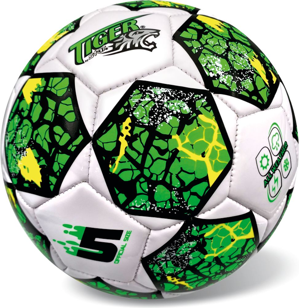 STAR TOYS ΜΠΑΛΑ ΠΟΔΟΣΦΑΙΡΟΥ SPORT LINE FLUO ΠΡΑΣΙΝΟ - S.5