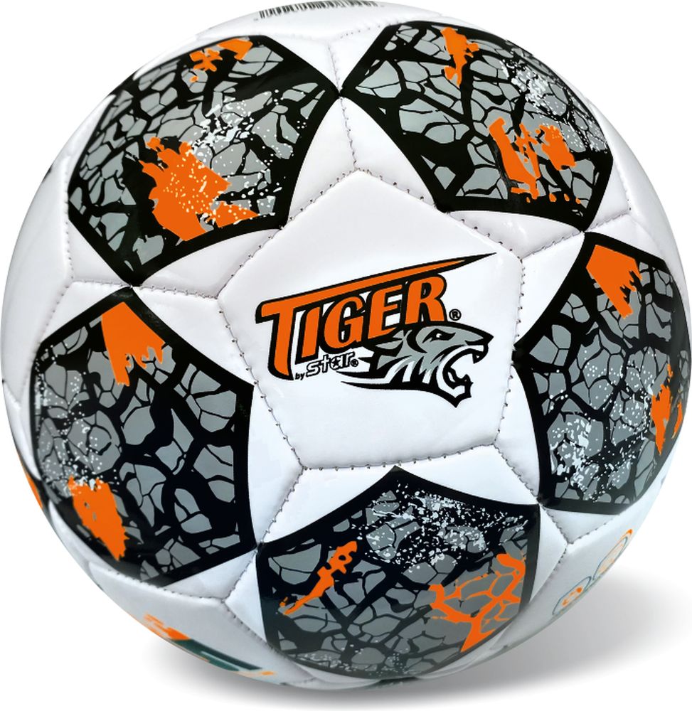 STAR TOYS ΜΠΑΛΑ ΠΟΔΟΣΦΑΙΡΟΥ SPORT LINE FLUO ΓΚΡΙ - S.5