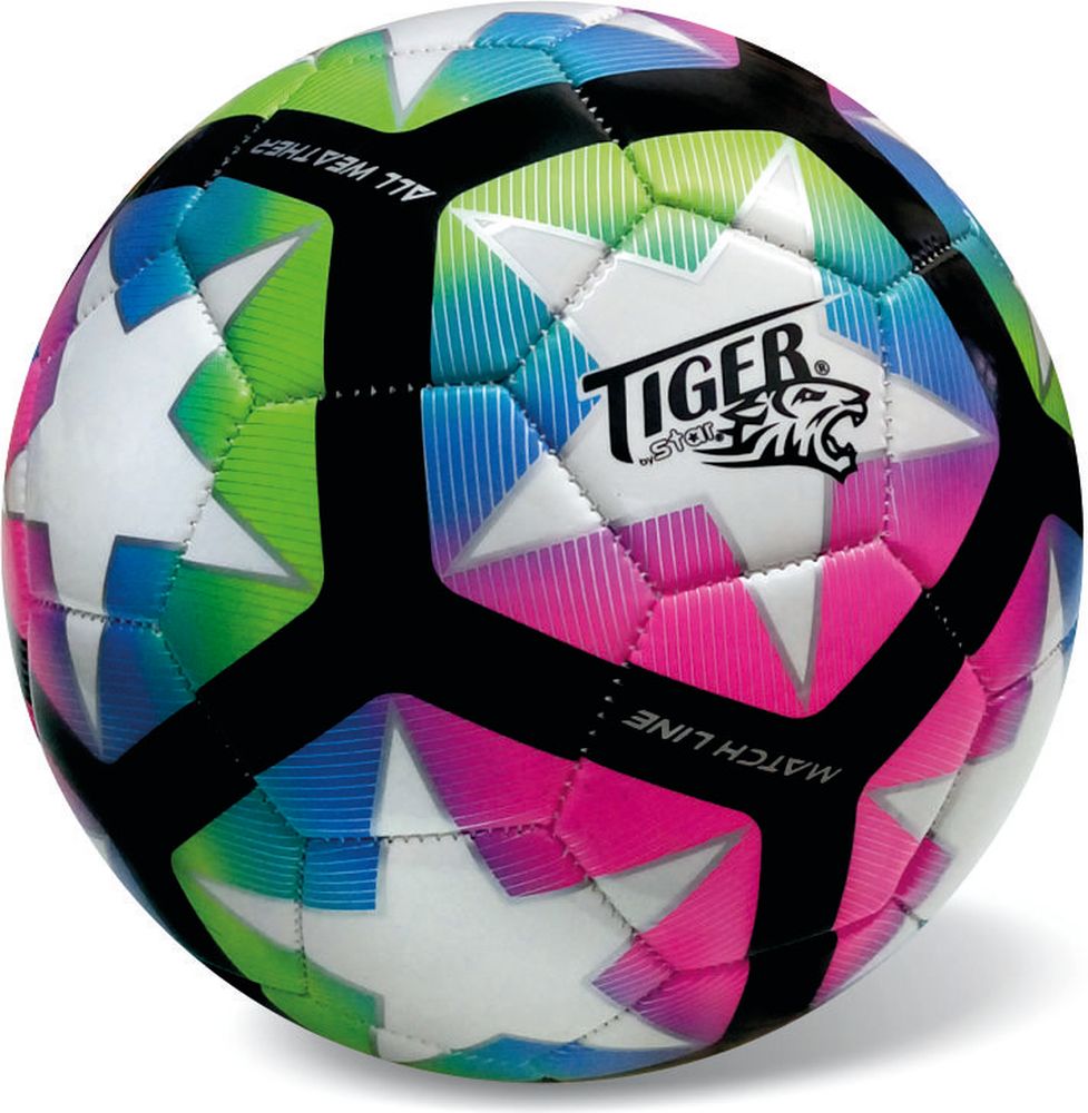 STAR TOYS ΜΠΑΛΑ ΠΟΔΟΣΦΑΙΡΟΥ MATCH LINE FLUO ΠΟΛΥΧΡΩΜ. - S.5