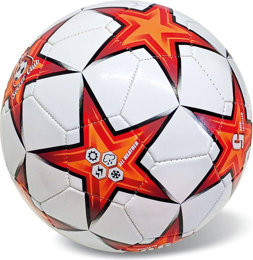 ΜΠΑΛΑ ΠΟΔΟΣΦΑΙΡΟΥ SOCCER STAR ΚΟΚΚΙΝΟ - S.5