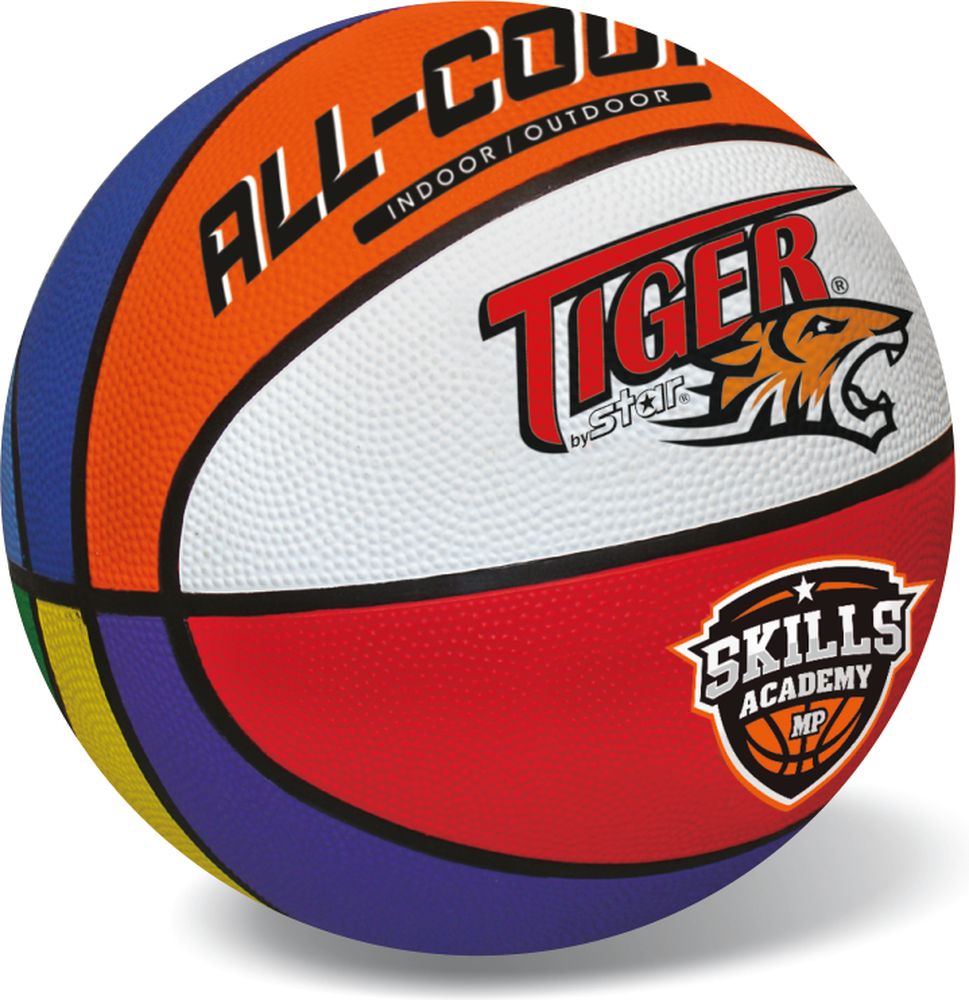 STAR TOYS ΜΠΑΛΑ BASKET ΠΟΛΥΧΡΩΜΗ - S.7