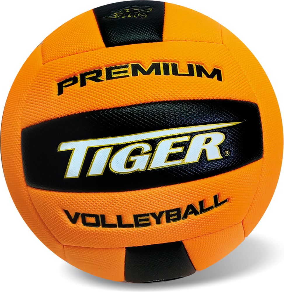 STAR TOYS ΜΠΑΛΑ VOLLEY DIAMOND ΜΑΥΡΟ-ΠΟΡΤΟΚΑΛΙ - S.5