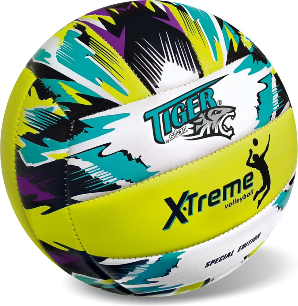 STAR TOYS ΜΠΑΛΑ BEACH VOLLEY XTREME FLUO ΚΙΤΡΙΝΟ - S.5
