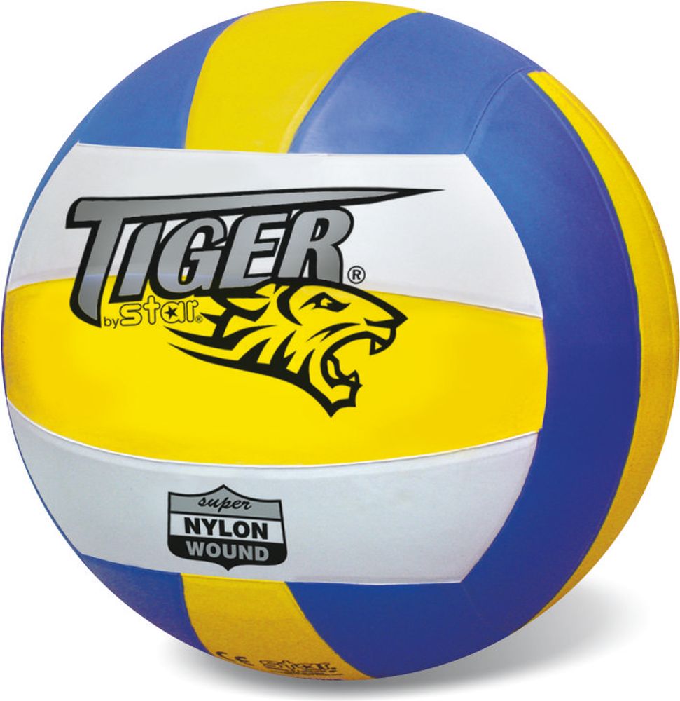 STAR TOYS ΜΠΑΛΑ BEACH VOLLEY RUBBER ΜΠΛΕ-ΚΙΤΡΙΝΟ - S.5