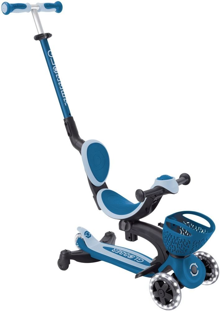 GLOBBER ΠΑΤΙΝΙ GLOBBER ΑΝΑΔΙΠΛΟΥΜΕΝΟ GO UP BABY LIGHTS 360 DARK BLUE