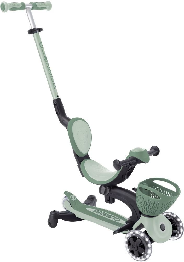GLOBBER ΠΑΤΙΝΙ GLOBBER ΑΝΑΔΙΠΛΟΥΜΕΝΟ GO UP BABY LIGHTS 360 OLIVE