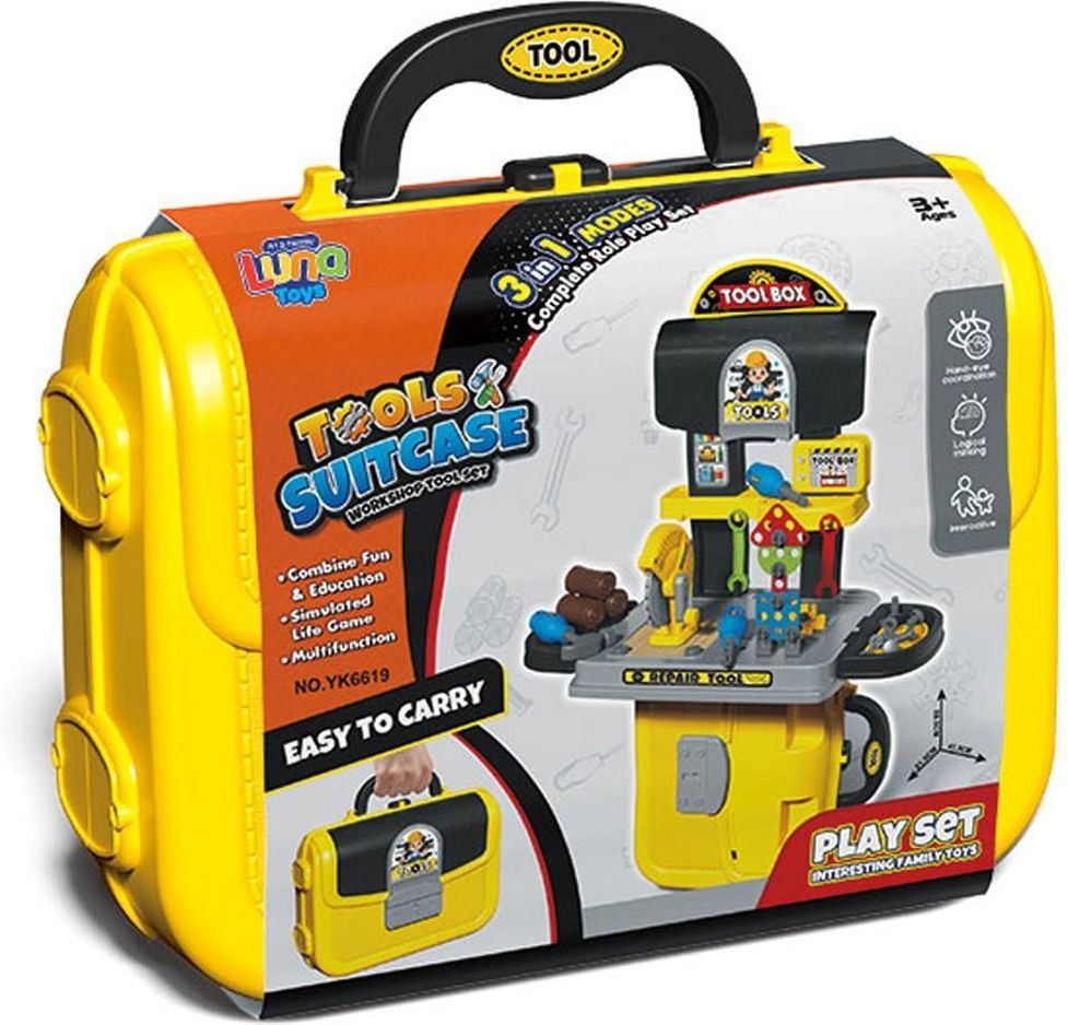 LUNA ΒΑΛΙΤΣΑΚΙ ΕΡΓΑΛΕΙΑ ΣΕΤ LUNA TOYS 22X10X22 ΕΚ.
