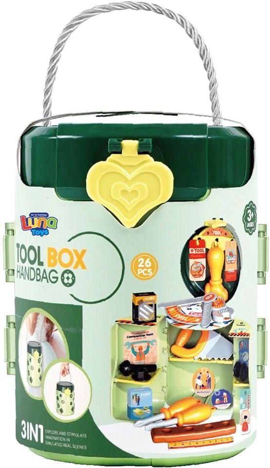 LUNA ΒΑΛΙΤΣΑΚΙ ΕΡΓΑΛΕΙΑ LUNA TOYS ΣΕΤ 26 ΤΜΧ. 12X13X24 ΕΚ.