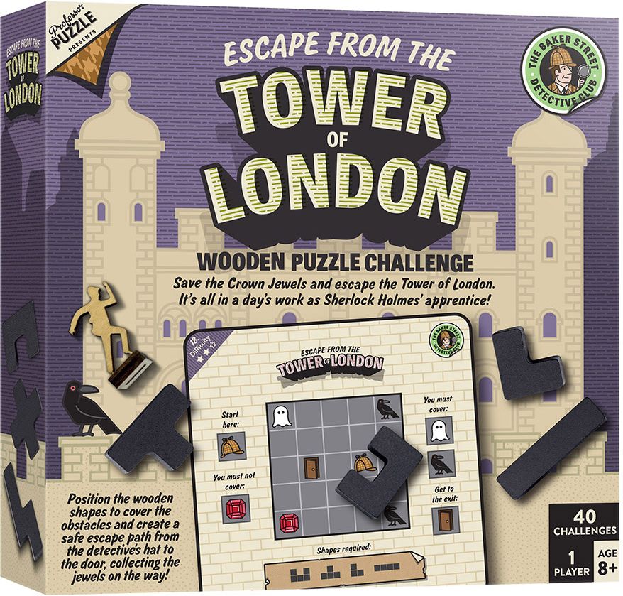PROFESSOR PUZZLE ESCAPE FROM THE TOWER OF LONDON PROFESSOR PUZZLE
