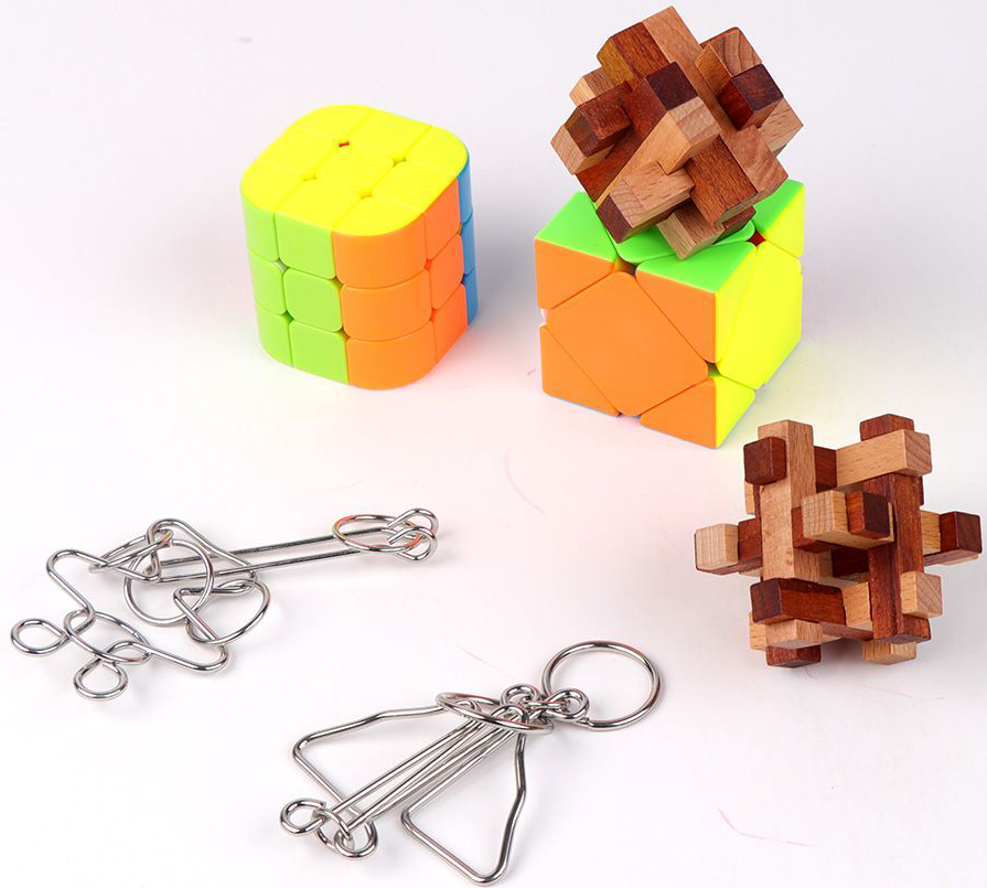 MENSA SET OF 6 IN 1 PUZZLES MENSA
