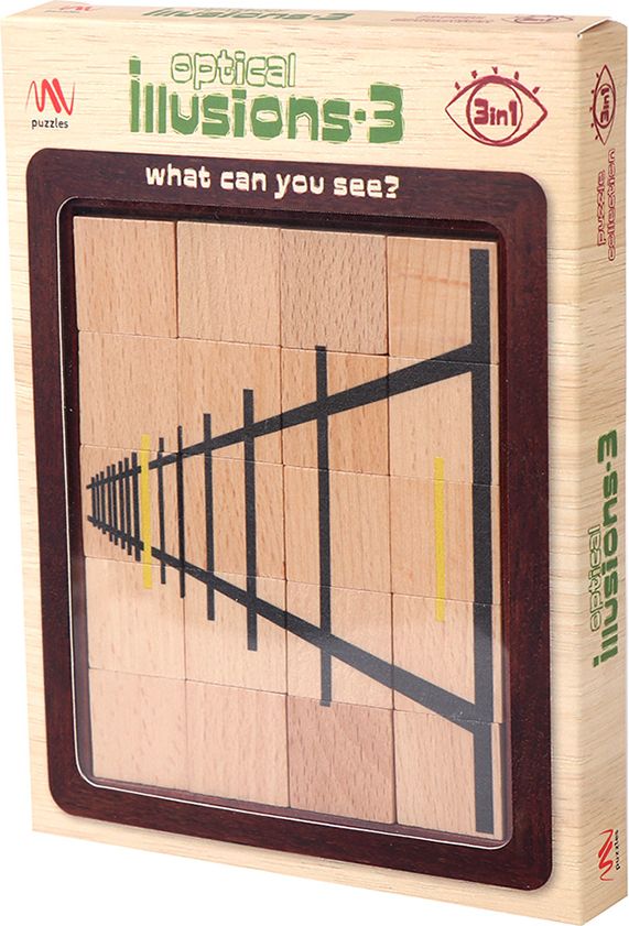 MATHV OPTICAL ILLUSION PUZZLE 3 IN 1 VOL. 3 MATHV