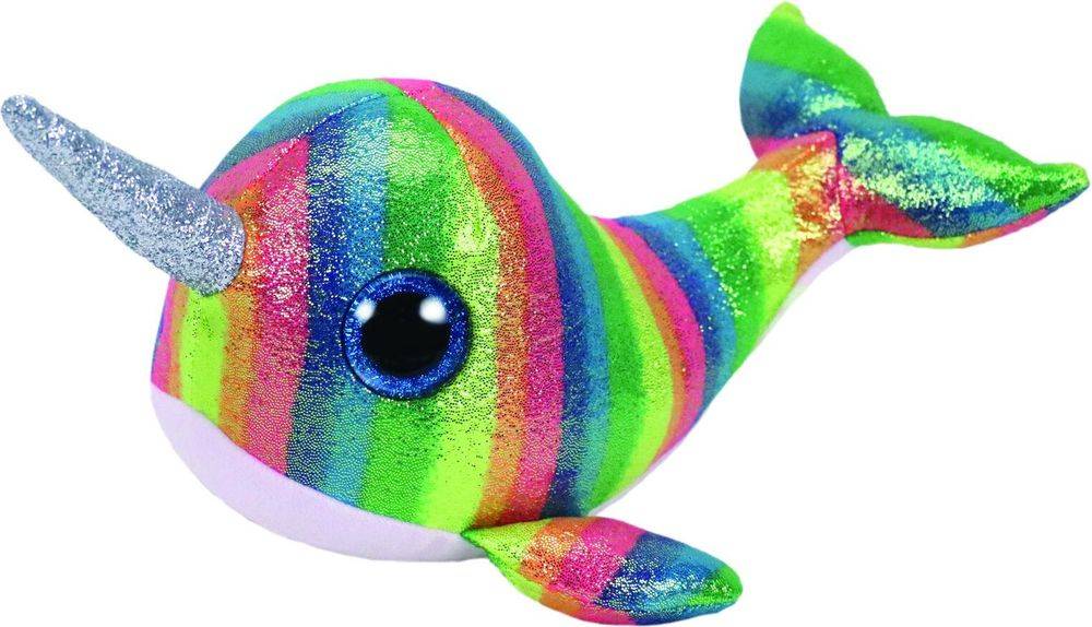 ΧΝΟΥΔΩΤΟ TY BEANIE BOOS RODNEY NARWHAL ΜΟΝΟΚΕΡΟΣ 23CM