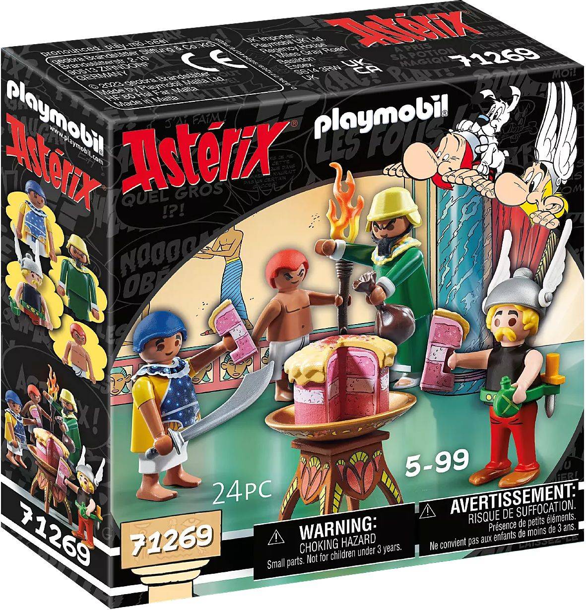 PLAYMOBIL 71269 ASTERIX: Η ΔΗΛΗΤΗΡΙΑΣΜΕΝΗ ΤΟΥΡΤΑ ΤΟΥ ΠΥΡΑΜΙΔΟΝΙΣ