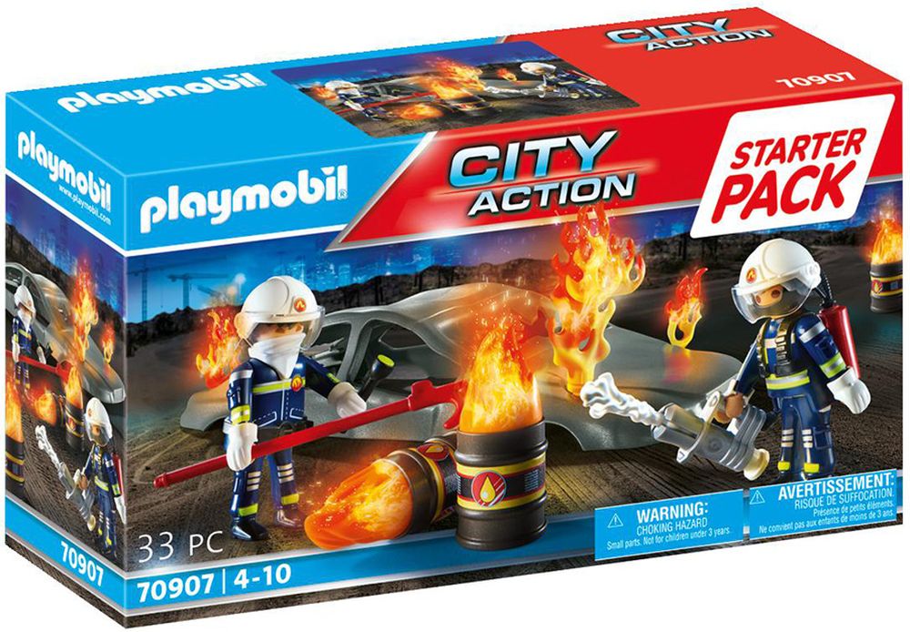 PLAYMOBIL PLAYMOBIL 70907 STARTER PACK ΑΣΚΗΣΗ ΠΥΡΟΣΒΕΣΤΙΚΗΣ