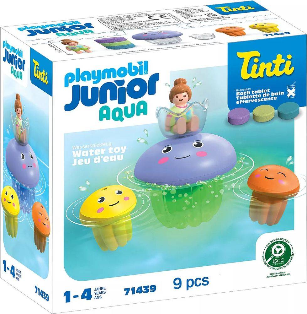 PLAYMOBIL 71439 JUNIOR TINTI: ΟΙΚΟΓΈΝΕΙΑ ΑΠΟ ΠΟΛΥΧΡΩΜΕΣ ΜΕΔΟΥΣΕΣ