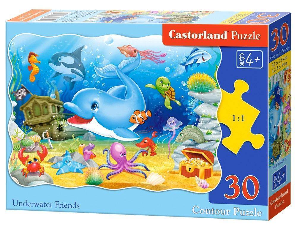 ΠΑΖΛ CASTORLAND UNDERWATER FRIENDS 30TMX