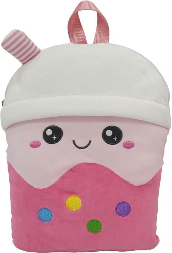 ΛΟΥΤΡΙΝΗ ΤΣΑΝΤΑ ΠΛΑΤΗΣ LUNA MILKSHAKE SQUISHCUTIES 33 CM