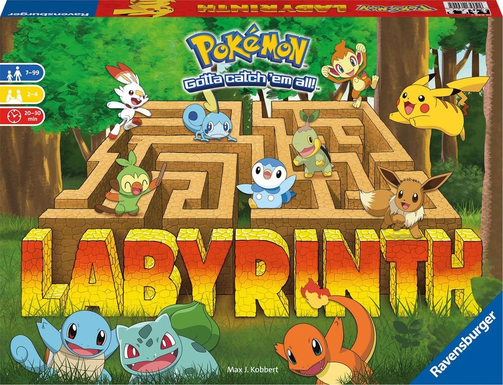 ΕΠΙΤΡΑΠΕΖΙΟ RAVENSBURGER ΛΑΒΥΡΙΝΘΟΣ POKEMON