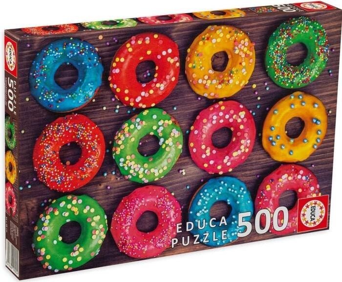 PUZZLE EDUCA COLOURFUL DONUTS 500 ΤΜΧ (19005)