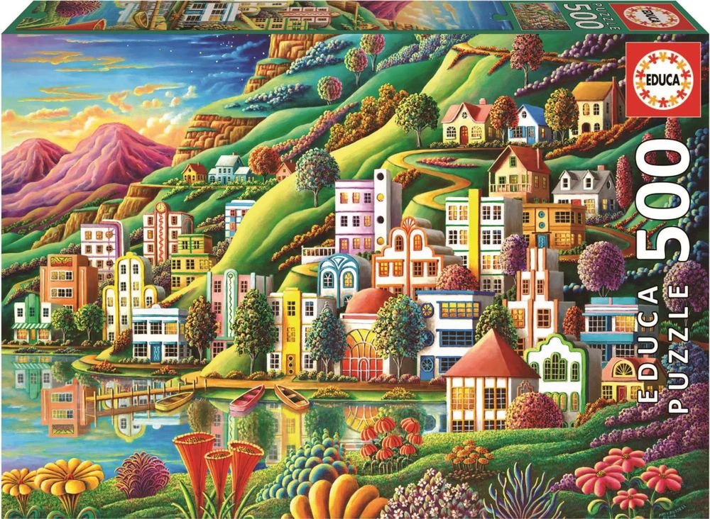 PUZZLE EDUCA HIDDEN HARBOR 500 ΤΜΧ (19552)
