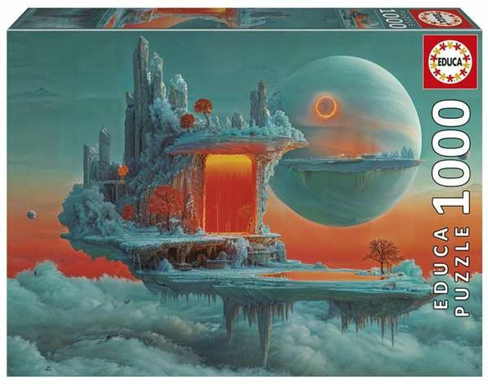 PUZZLE EDUCA 1000 PLANET OF FIRE AND ICE (20237)
