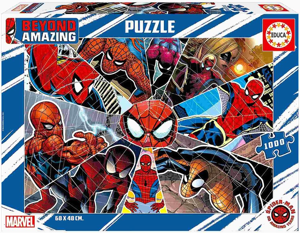 PUZZLE EDUCA 1000 SPIDER-MAN BEYOND AMAZING (19487)