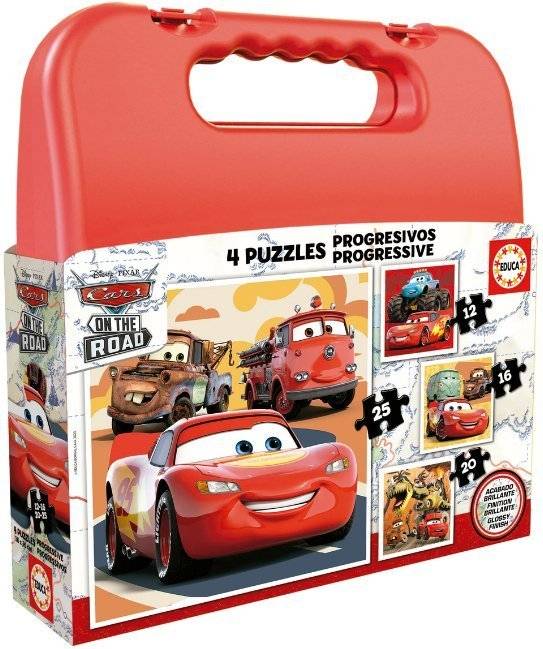 PUZZLE ΒΑΛΙΤΣΑΚΙ EDUCA CARS 12-16-20-25 TMX (19677)