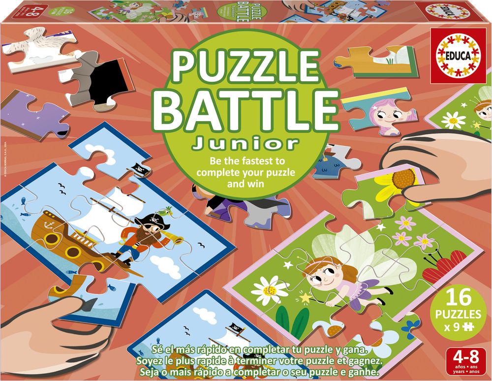 ΕΠΙΤΡΑΠΕΖΙΟ EDUCA PUZZLE BATTLE FANTASY (20118)