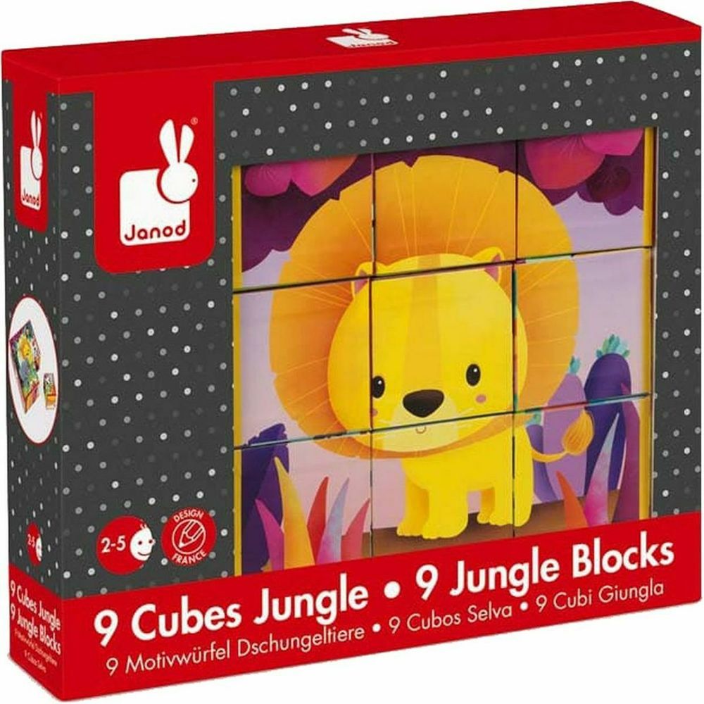 PUZZLE KUBKID JANOD ΖΩΑ ΤΗΣ ΖΟΥΓΚΛΑΣ 9 ΤΜΧ (J02732)