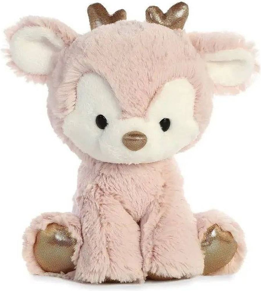 ΛΟΥΤΡΙΝΟ GLITZY TOTS PINK REINDEER 15CM