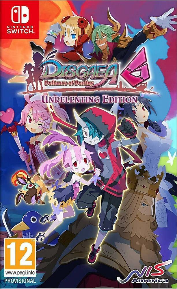 NSW DISGAEA 6: DEFIANCE OF DESTINY UNRELENTING EDITION