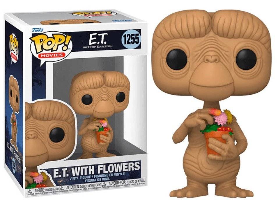 FUNKO POP! MOVIES: E.T. - E.T. WITH FLOWERS 1255 VINYL FIGURE