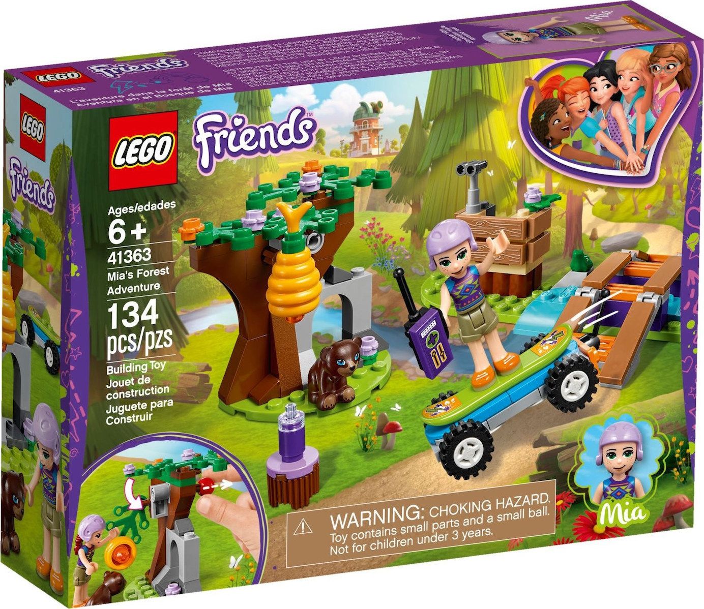 LEGO FRIENDS MIA'S FOREST ADVENTURE (41363)