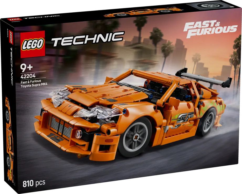 LEGO TECHNIC FAST - FURIOUS TOYOTA SUPRA MK4 (42204)