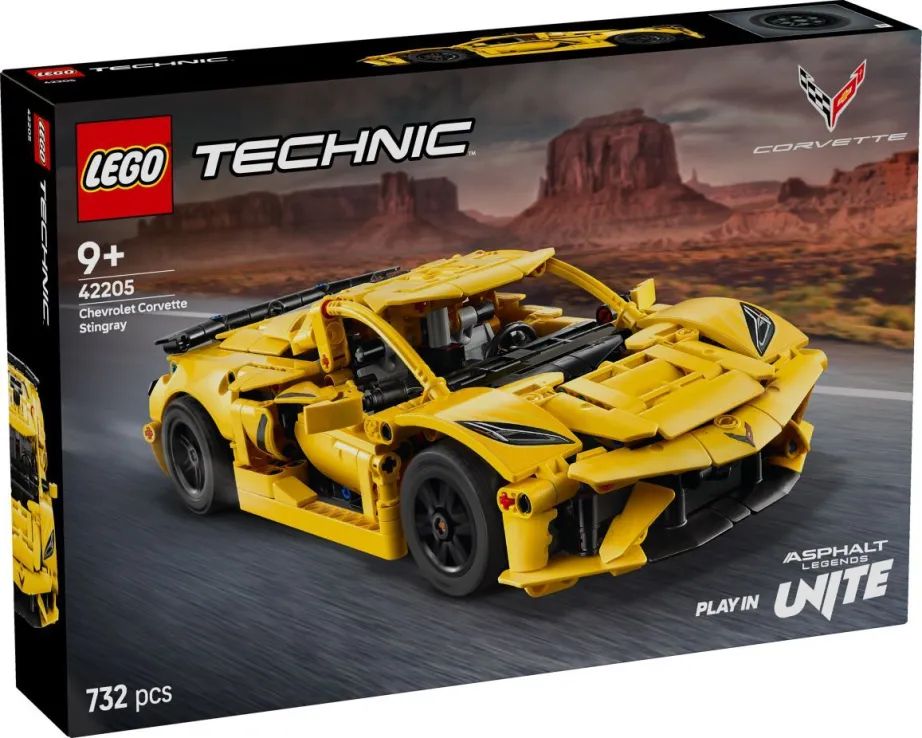LEGO TECHNIC CHEVROLET CORVETTE STINGRAY (42205)