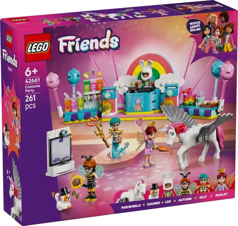LEGO FRIENDS COSTUME PARTY WITH UNICORN - FAIRY (42661)