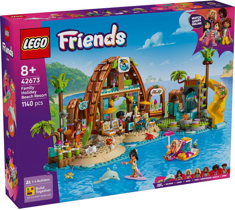 LEGO FRIENDS FAMILY VACATION BEACH RESORT (42673)