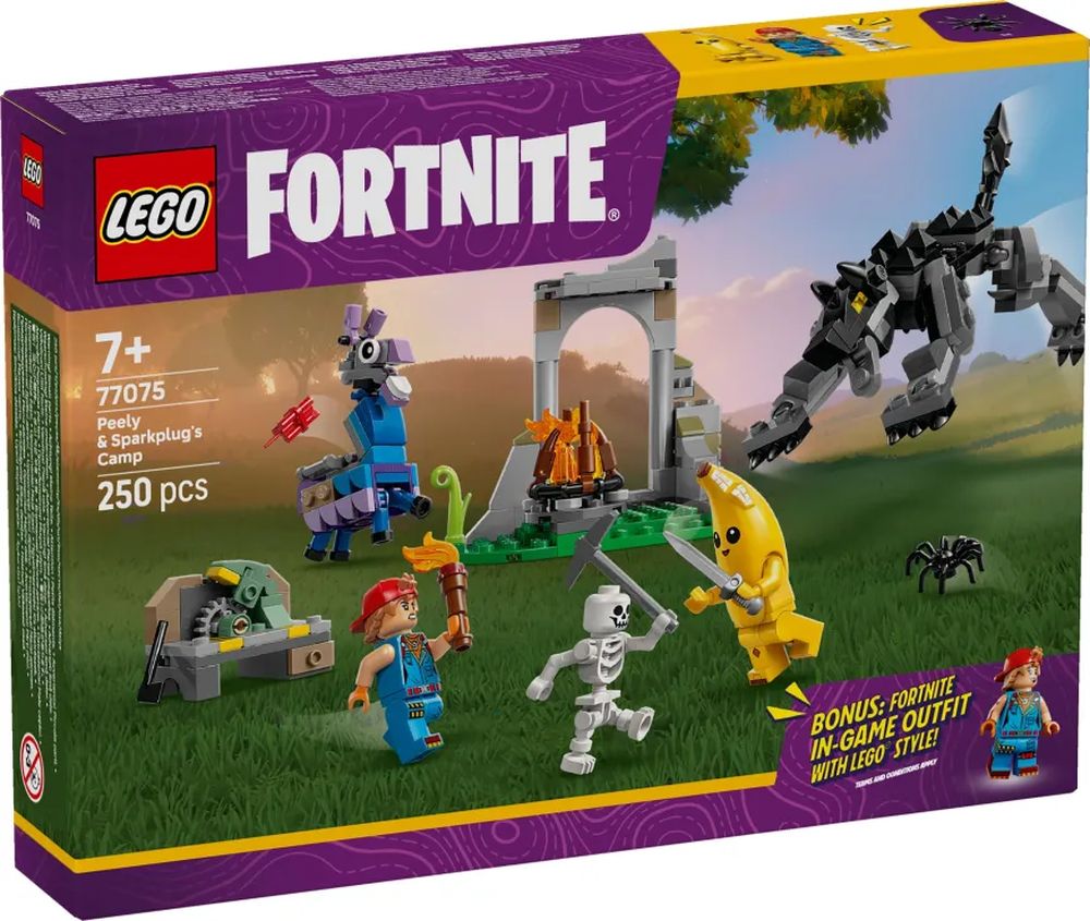 LEGO FORTNITE PEELY - SPARKPLUG'S CAMP (77075)