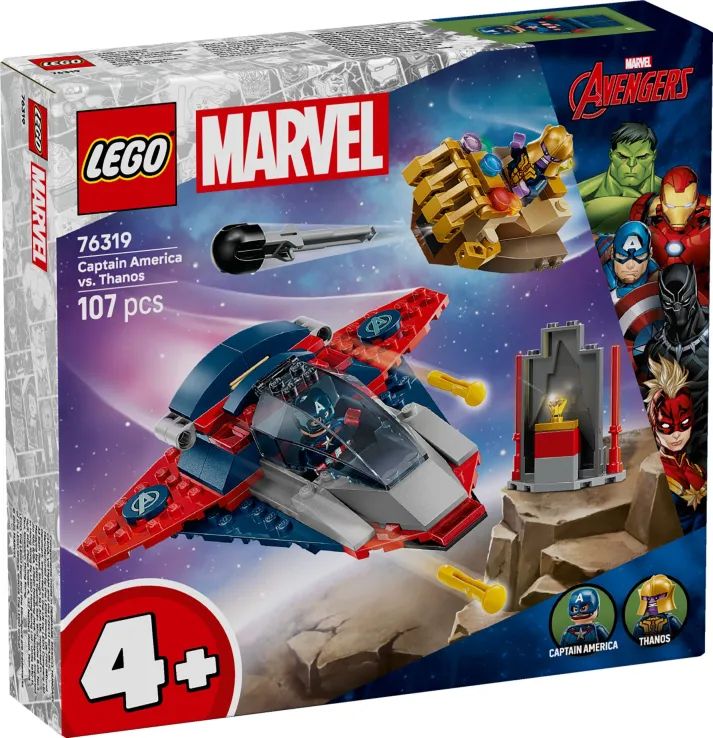 LEGO SUPER HEROES CAPTAIN AMERICA VS. THANOS (76319)