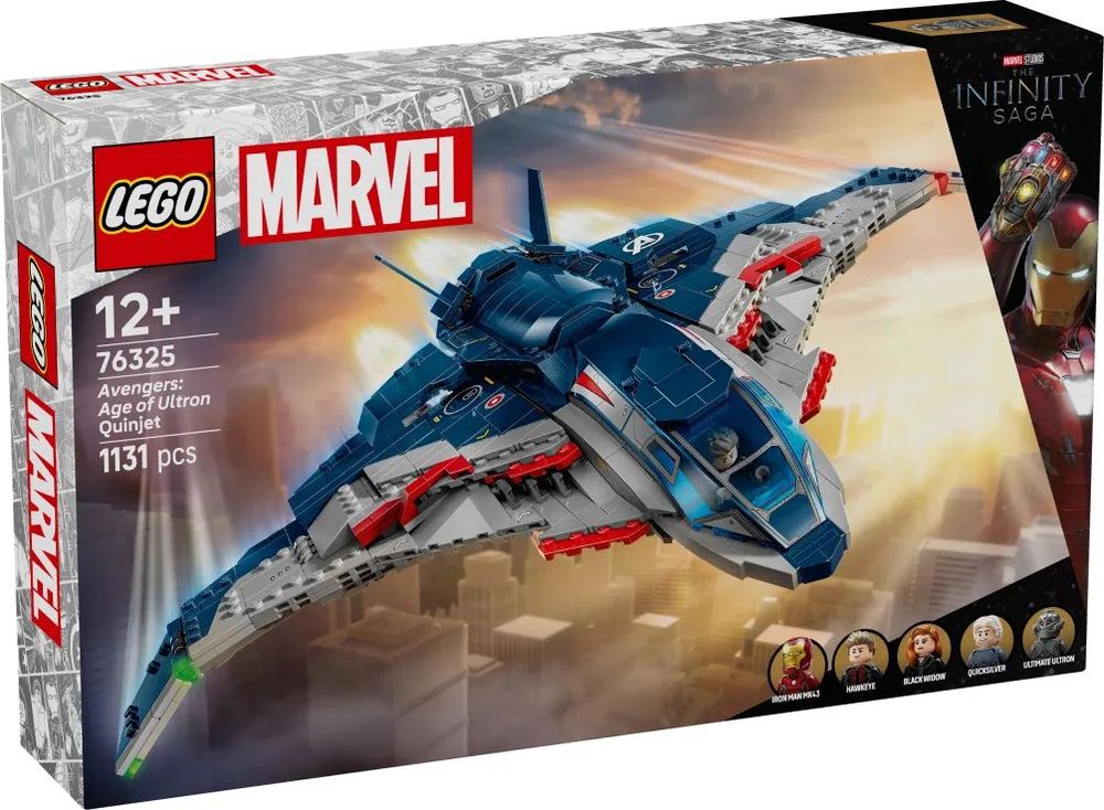 LEGO SUPER HEROES AVENGERS: AGE OF ULTRON QUINJET (76325)